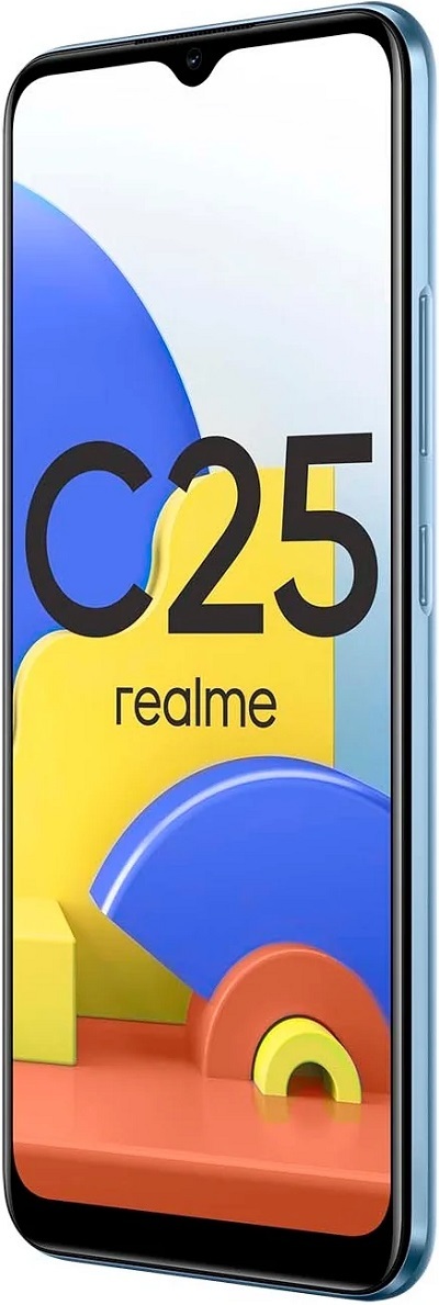 Смартфон Realme C25 4/64Гб Water Blue (RMX 3191), фото 3
